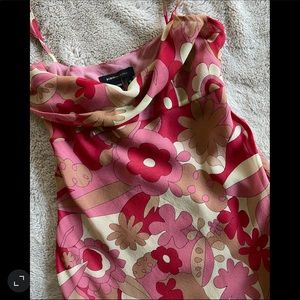 bcbgmaxazria groovy floral slip dress